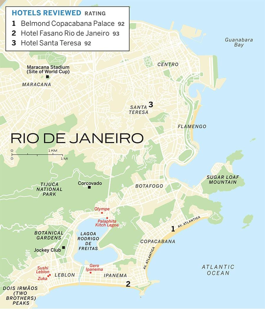 Río de haneiro hoteles