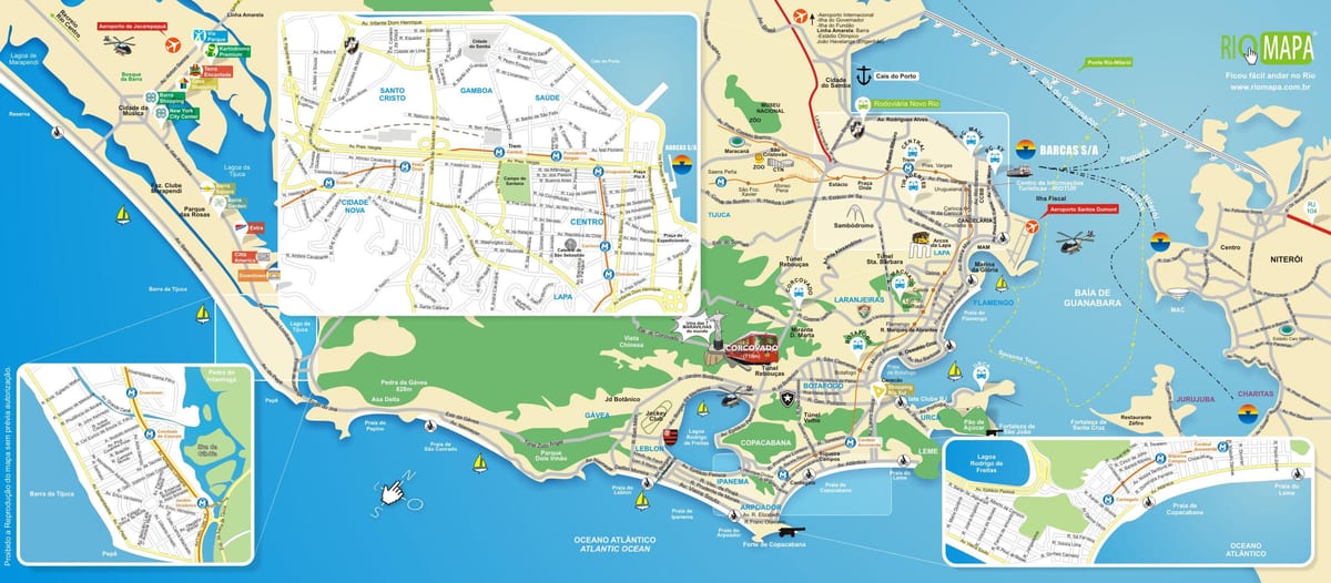 mapas de Río de Janeiro